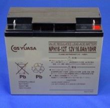 GSユアサ NPH16-12T 高率放電 GS YUASA