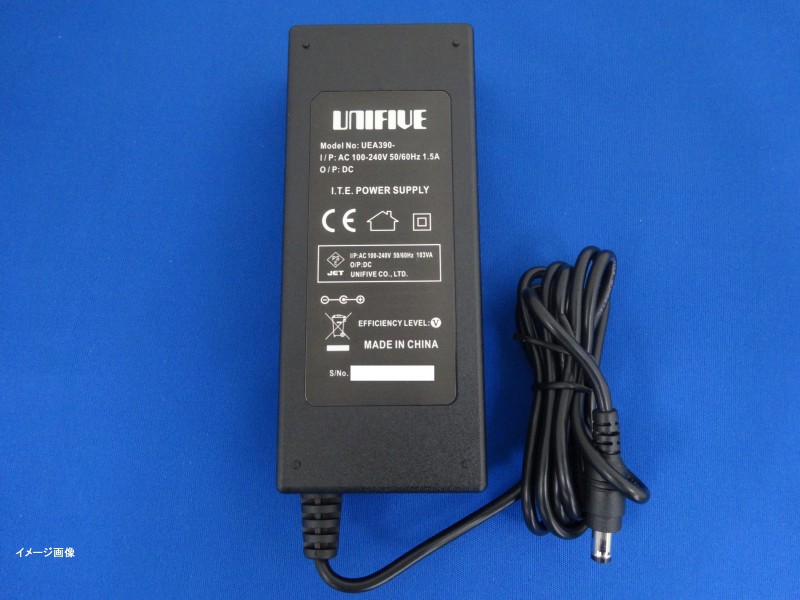 UNIFIVE UEA390-2437 PL03A付 ユニファイブ　ACアダプター「完売」