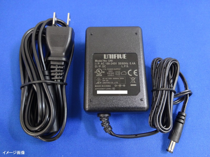 UNIFIVE UNI318-1215 PL03B付 ユニファイブ  ACアダプター12V/1.5A