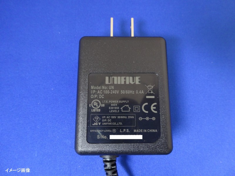 UNIFIVE UN312-1210 PL03B付 ユニファイブ  ACアダプター12V/1.0A