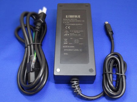 UEC3120-1210 Power DINコネクタ付 ACコード2Pin-3Pin(Ⅴ)　12V