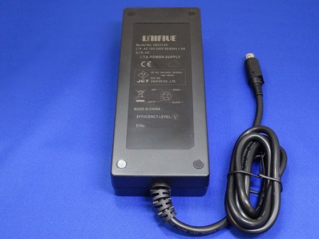 UEC3120-1210 Power DINコネクタ付 ACコード3Pin-3Pin(Ⅴ)　12V